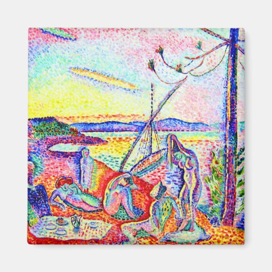 マティスラグジュアリーカームアンドプレジャー マグネット (正面)