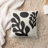 マティス白黒 クッション (ブランケット)