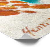 マティス、カラフル風景、コリオールの風景 ポスター (角)