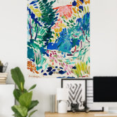 マティス、カラフル風景、コリオールの風景 ポスター (ホームオフィス)