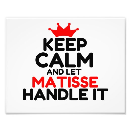 マティス フォトプリント            (正面)