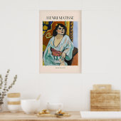 マティス ポスター - Algerian Woman909 ファヴィスト壁画 (キッチン)