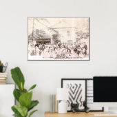 マティソン懇親会1908ゲイン、PA ポスター (ホームオフィス)