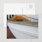 マティタイム博物館のボート ポストカード (正面/裏面)