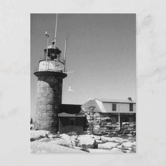 マティニクスロックライトハウス ポストカード (正面)