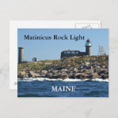 マティニクスロックライト、メイン葉書 ポストカード (正面/裏面)