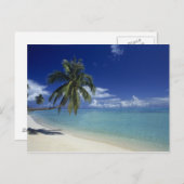 マティラビーチはボラ・ボラ島にある ポストカード (正面/裏面)