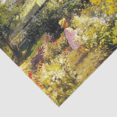 マティルダ・ブラウンのヴォーヒの庭で 薄葉紙 (詳細)