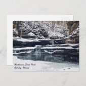 マティースセンイリノイ州パークハガキ ポストカード (正面/裏面)