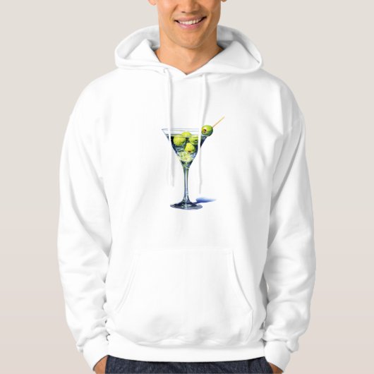 マティーニとオリーブ パーカ (正面)