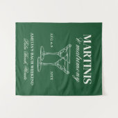 マティーニと結婚の独身最後の週末 タペストリー (正面(横))