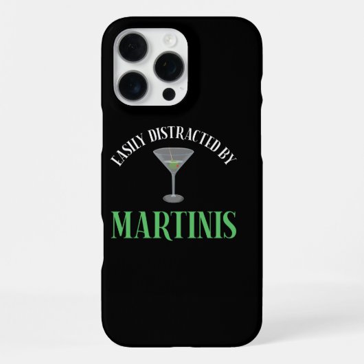 マティーニに惑わされやすい iPhoneケース (裏面)