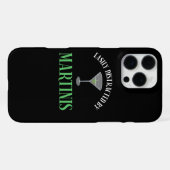 マティーニに惑わされやすい iPhoneケース (裏面横)