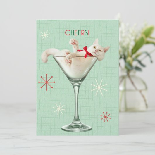マティーニグラスの猫 招待状 (スタンド正面)