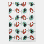 マティーニグラス柄のキッチンタオル キッチンタオル (縦)