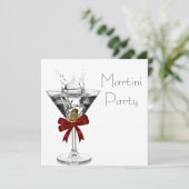 マティーニグラス パーティー招待状 招待状 (スタンド正面)