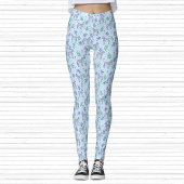 マティーニスブルーおもしろいフィットネスアスリシュア付ゼブラス レギンス