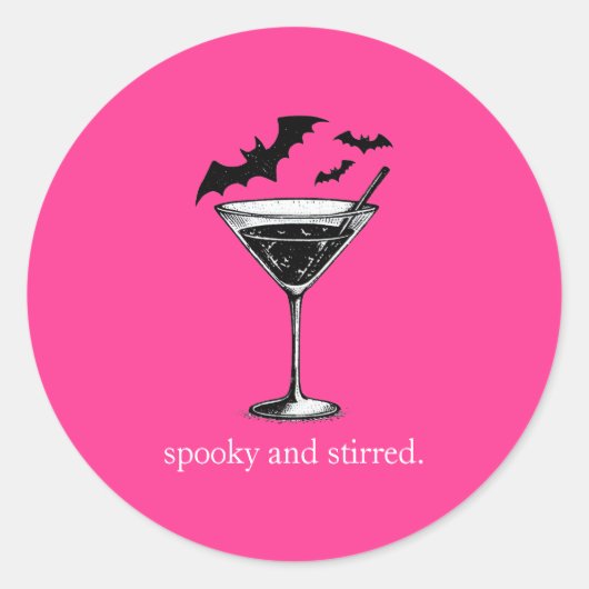 マティーニバット ラウンドシール (正面)