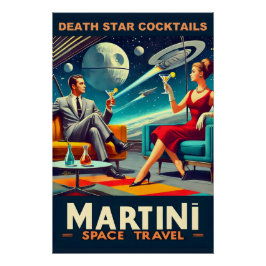 マティーニ宇宙旅行ポスター デス・スターカクテル ポスター