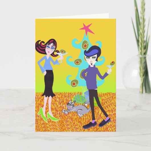 マティーニ・クリスマスだ シーズンカード (正面)