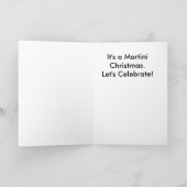 マティーニ・クリスマスだ シーズンカード (内部)