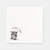 マティーニ bow スタンダードカクテルナプキン (正面)