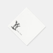 マティーニ bow スタンダードカクテルナプキン (角)