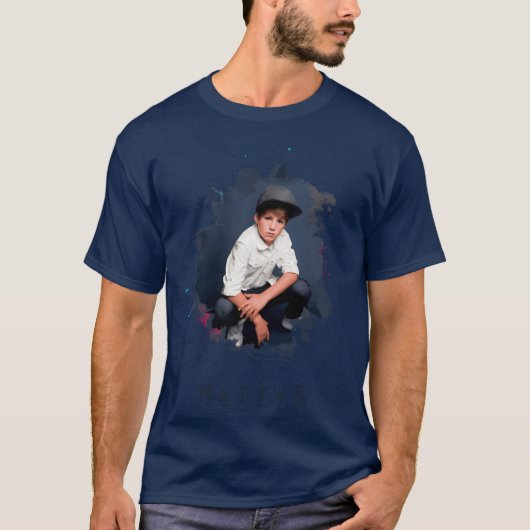 マティーB スプラッシュ 楽しい Tシャツ (正面)