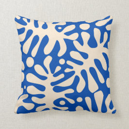 マティ葉ス-青 クッション