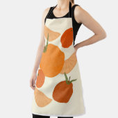 マテインスパイアス:モダン抽象芸術図形 エプロン (インサイチュ)