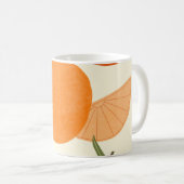 マテインスパイアス:モダン抽象芸術図形 コーヒーマグカップ (正面右)