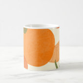 マテインスパイアス:モダン抽象芸術図形 コーヒーマグカップ (中央)