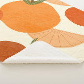 マテインスパイアス:モダン抽象芸術図形 シェルパブランケット (3/4)