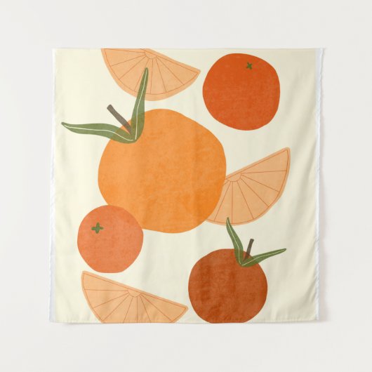 マテインスパイアス:モダン抽象芸術図形 タペストリー (正面)