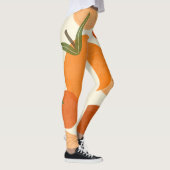 マテインスパイアス:モダン抽象芸術図形 レギンス (右)