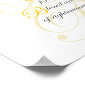 マテウ5: 3-10 ポスター (角)