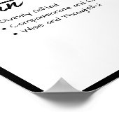 マテオ, 少年の個人的な名前の定義 ポスター (角)