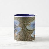 マテガイの貝、オレゴン マグカップ (中央)