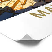 マテライタリアトラベルプリント ポスター (角)