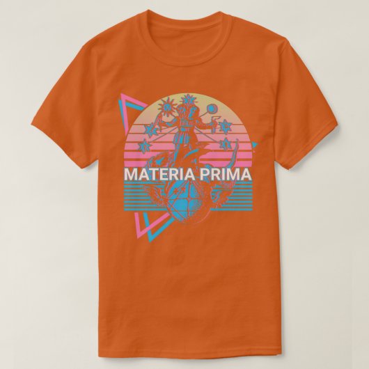 マテリアプリマレビスアルケミーフィロソピーEsoteric Ret Tシャツ (デザイン正面)