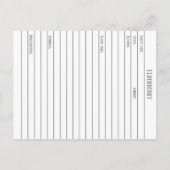 マテリアメディカエルダーベリーハーブ勉強カード ポストカード (裏面)