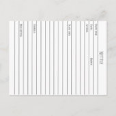 マテリアメディカネトル薬草ハーブ勉強 ポストカード (裏面)