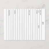 マテリアメディカループラントハバル勉強カード ポストカード (裏面)