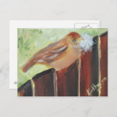 マテリアルをネスト ポストカード (正面/裏面)