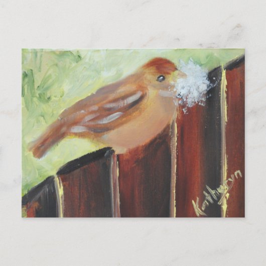 マテリアルをネスト ポストカード (正面)