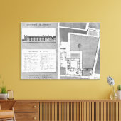 マテルナイト港の計王室の画 キャンバスプリント (インサイチュ (リビング))