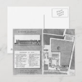 マテルナイト港の計王室の画 ポストカード (正面/裏面)