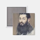 マテルヌ博士、ナポレオンIII博士(c.1880-81) マグネット (正面/裏面)