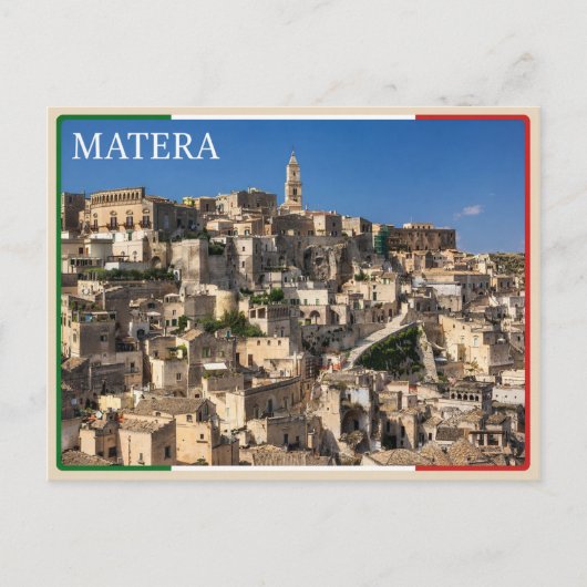 マテーラ - イタリア ポストカード (正面)