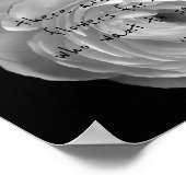 マテ感動的ス引用文ポスター花 ポスター (角)